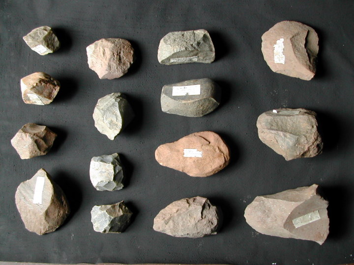 Каменные орудия нижнего палеолита