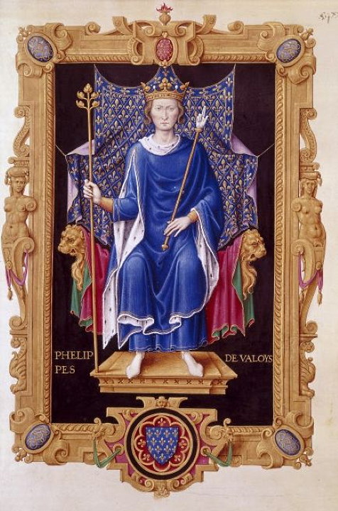 Король Франции Филипп VI Валуа